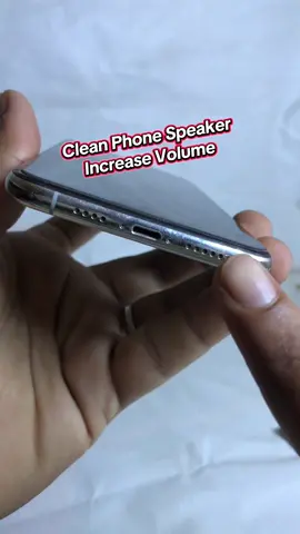 Clean Phone Speaker +Increas Volume #cleaning #tutorials #androidtricks #smartphonetricks 