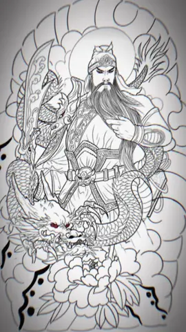 Hình Xăm Quan Công 🔥 Ai Có Gan Thì Mới Dám Xăm Hình Này 🔥#lenxuhuong #xamhinhnghethuat #tattoo #xuhướng #vphantatto 