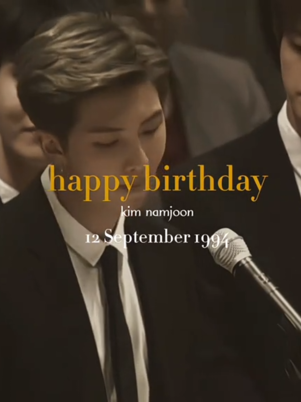 HBD RM ? 12 ????????? 2025 #namjoon 