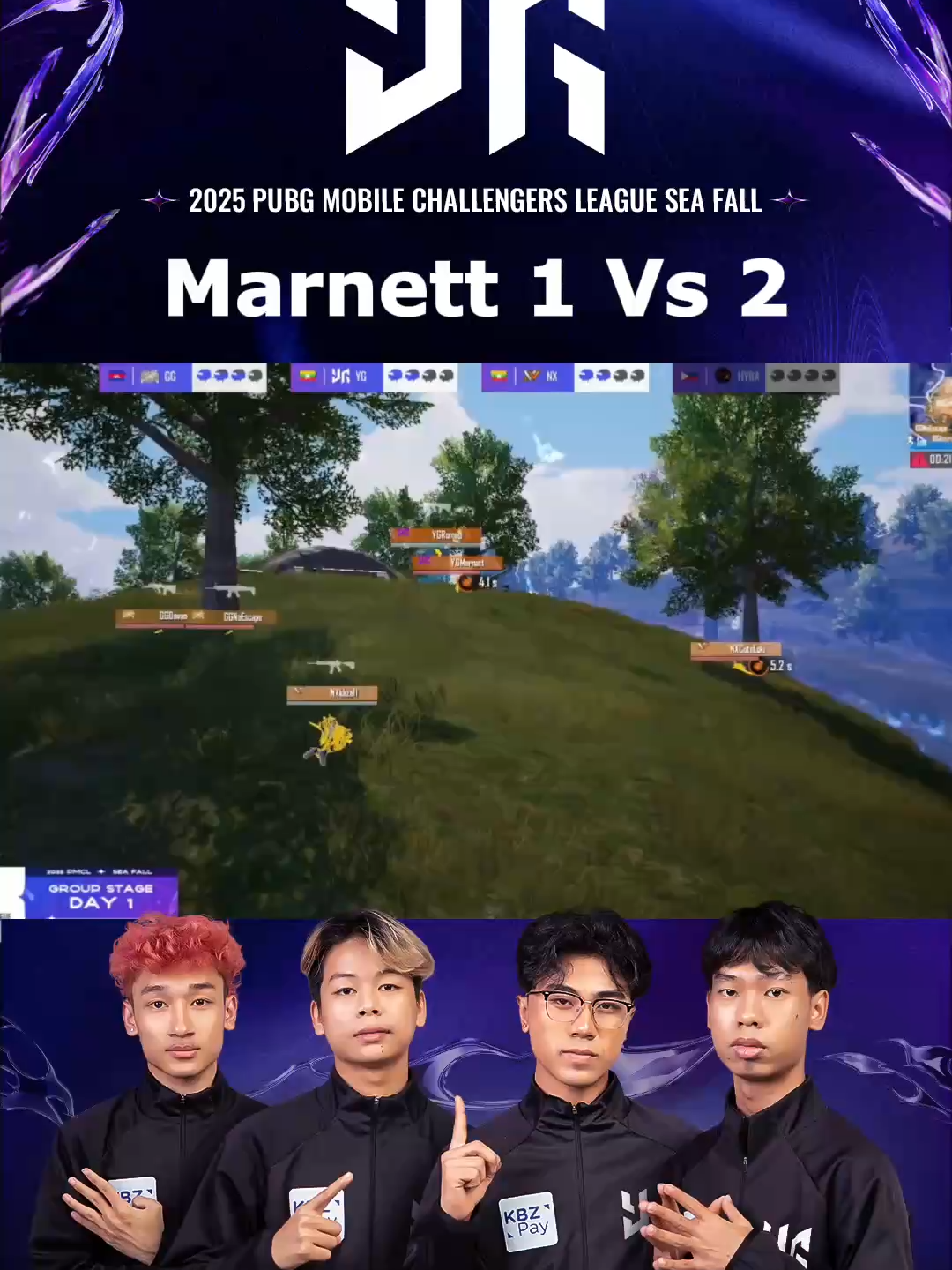 MM Teams Moments | YG | Marnett 1 vs 2 ⚔️ 2025 PMCL SEA Fall ပွဲစဉ် များ 📅 League Stage Week 1: စက်တင်ဘာလ (၁၀) ရက်မှ (၁၄) ရက် 📅 League Stage Week 1: စက်တင်ဘာလ (၁၇) ရက်မှ (၂၁) ရက် 📅 Grand Finals: အောက်တိုဘာလ (၃) ရက်မှ (၅) ရက် #TECNOPOVA7Ultra5G #BuiltforWinners #No1OfficialGamingPhone #TECNOxPUBGM #PMCLOfficialGamingPhone #PUBGMESPORTS #2025PMCLSEAFall #PMCL #PUBGMOBILE #PUBGMOBILEESPORTS