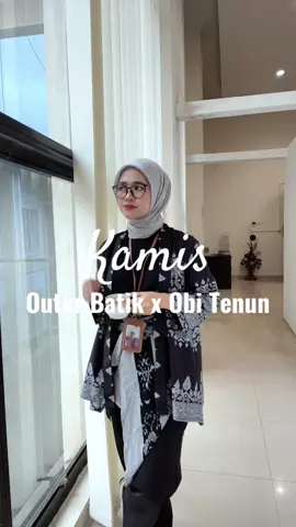 Kamis exsis 💕 #viral #fyp #OOTD #outfitngantor 