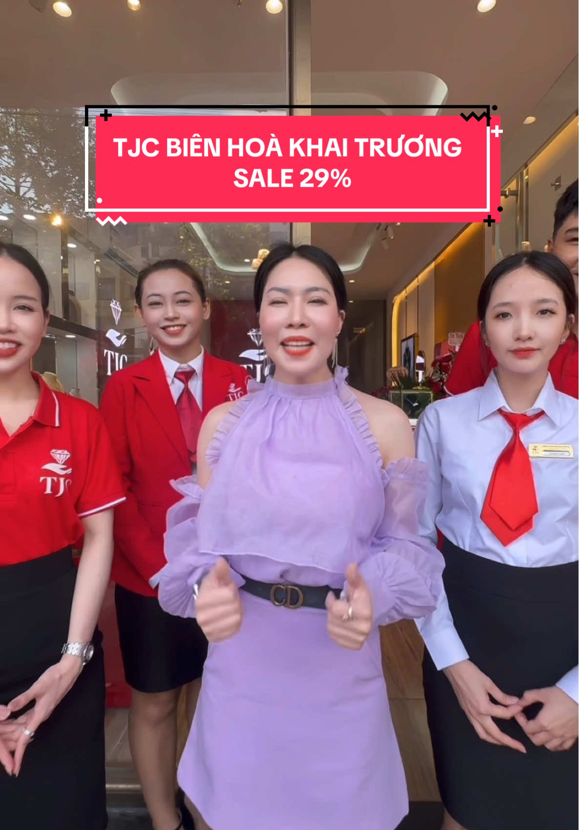 KHAI TRƯƠNG TJC CHI NHÁNH BIÊN HÒA – ƯU ĐÃI ĐẾN 29% 🎉 TJC chính thức có mặt tại Biên Hòa  Mang đến cho khách hàng: ▪︎ Trang sức bạc, vàng & kim cương cao cấp – thiết kế tinh xảo, mẫu mới liên tục ▪︎ Dịch vụ tận tâm – tư vấn chọn trang sức phù hợp, bảo hành chu đáo ▪︎ Chất lượng chuẩn quốc tế – kim cương tự nhiên, kim cương CVD, Moissanite, vàng 10K – 18K nguồn gốc rõ ràng 🎁 Mừng khai trương – TJC SALE đến 29% tất cả trang sức Nhanh đến TJC để trở thành những khách hàng đầu tiên trải nghiệm không gian mua sắm mới, nhận quà tặng & ưu đãi đặc biệt! 🕒 Giờ mở cửa: 8h – 22h #khaitruong #tjcbienhoa #tjc #xuhuong #fyp 