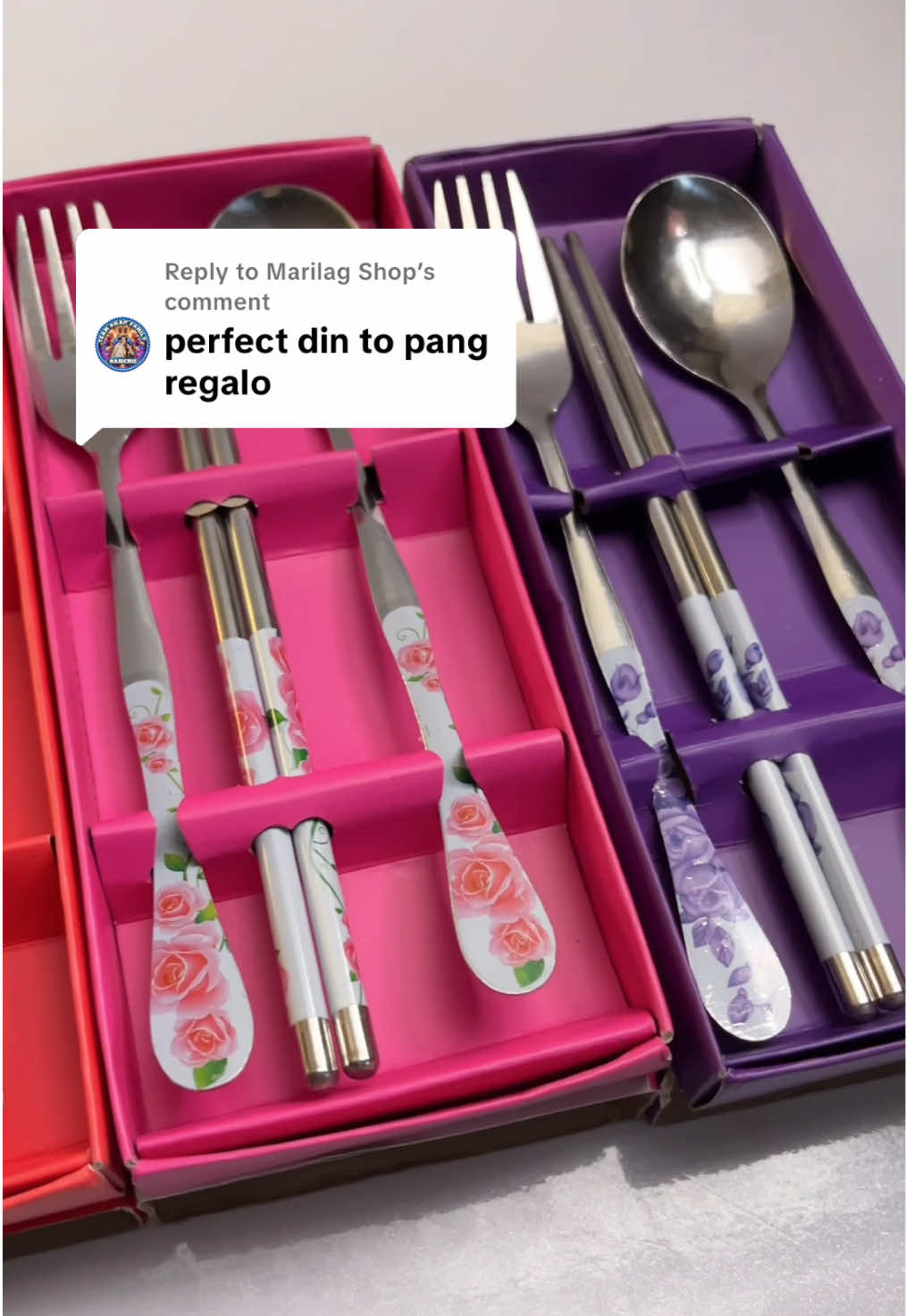 Replying to @Marilag Shop perfect gift and or giveaways 💯 #giftideas #christmasgift #christmasgiftideas #cutlery #giveaways 