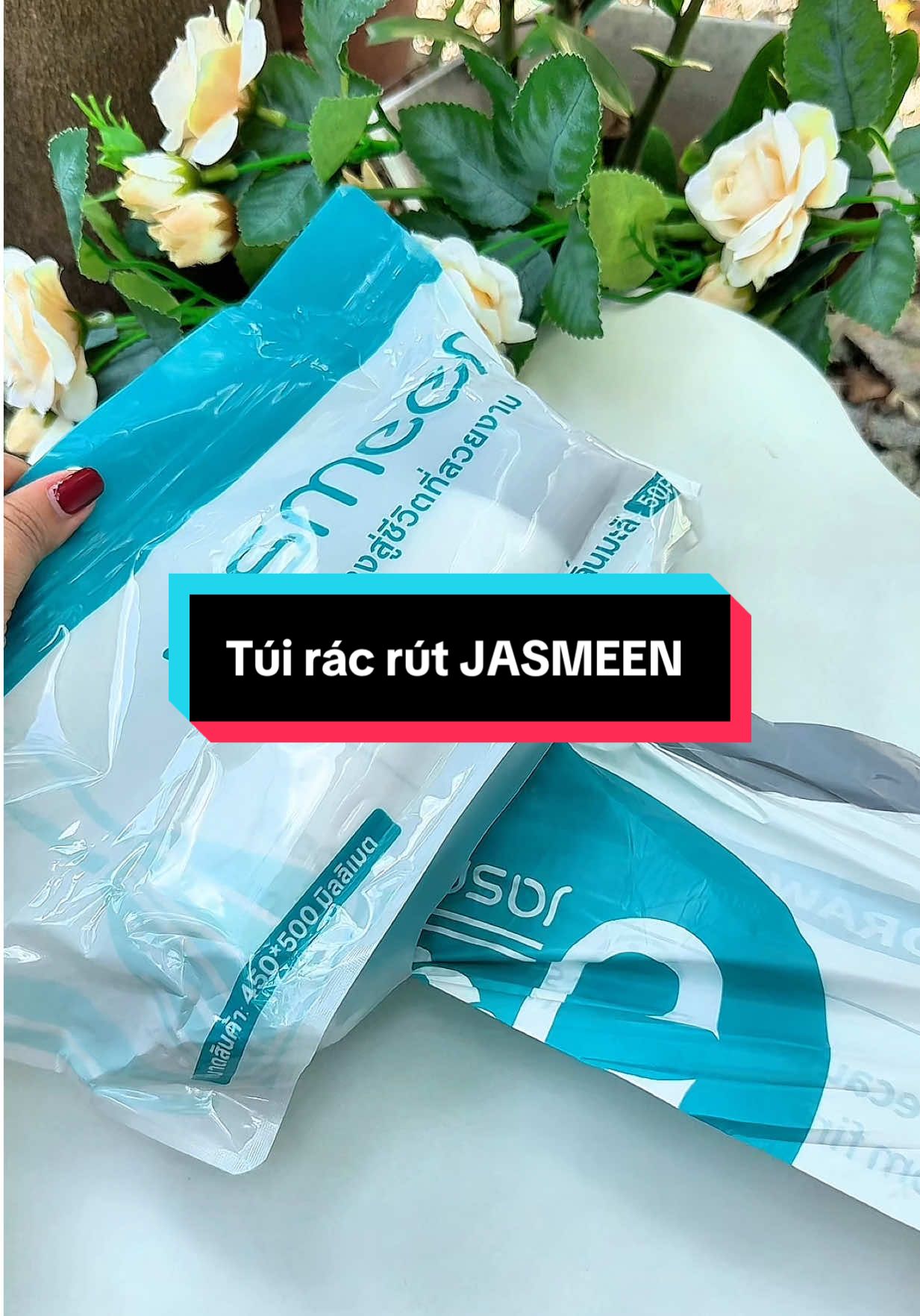 Túi đựng rác treo tường xài tới đâu rút tới đó tiện lợi hương hoa Nhài Jasmeen #giadungzyhome #tuidungractreotuong #tuidungracjasmeen #tuidungrac  @GIA DỤNG ZYHOME 🌿 