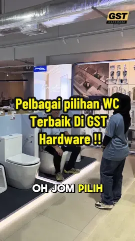 👀 “WC murah & berkualiti dekat mana? Ramai tanya, jawapan dia 👉 GST Hardware!” 🚽 Pelbagai pilihan WC: ✅ Kualiti tiptop ✅ Harga mesra bajet ✅ Sesuai untuk owner rumah & kontraktor 🔥 Jangan tunggu stok habis! 📍 Datang terus ke GST Hardware hari ni – pilih WC ikut cita rasa & bajet anda! #renovationideas #bathroomideas #hardwaremalaysia #plumbermalaysia #homerenovation  