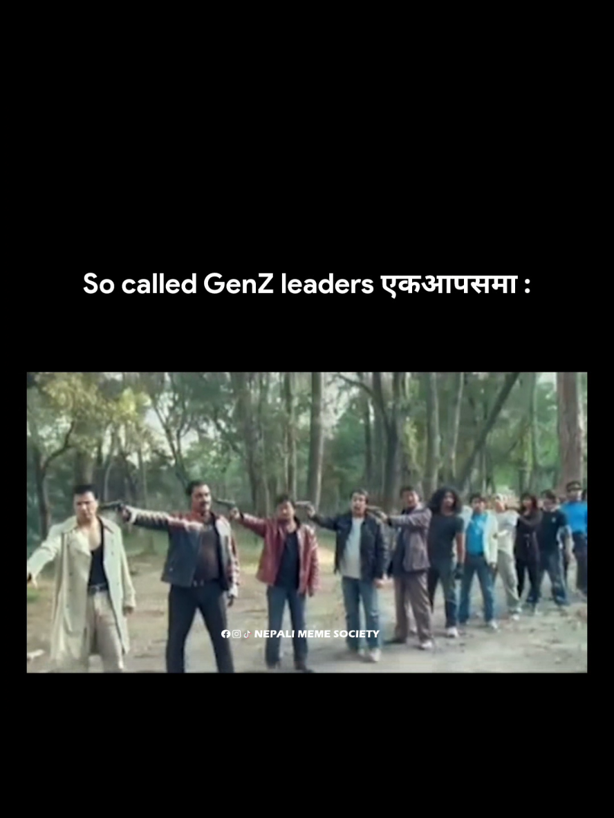 भाइ फुटे गवार लुटे 🙂 #nepalimemesociety #nepal #socialmediaban #genz #politics 