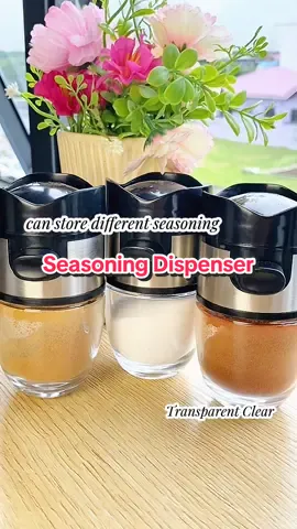 Upgrade your kitchen tools! This sleek container uses a press mechanism to dispense seasoning cleanly. Get one for your salt, pepper and your favorite seasoning blend!🧂🧑🏻‍🍳#locaupin #musthave #seasoningbottle #fyp #kitchenmusthave 