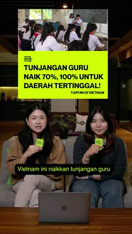 Vietnam menyetujui Resolusi 71 untuk reformasi pendidikan 20 tahun ke depan dengan target masuk 20 besar dunia pada 2045. Tunjangan guru naik minimal 70 persen, bahkan 100 persen di daerah khusus, sementara tenaga kependidikan non-guru naik 30 persen. Pendidikan diprioritaskan bersama sains dan teknologi. Akses diperluas dari prasekolah, wajib belajar SMP, hingga pendidikan universal 2035. Buku gratis tersedia 2030. Reformasi ini menargetkan pemerataan akses dan persiapan generasi dengan bahasa asing, digital, dan AI. Gimana kalo menurut kamu? #povlogy #guru #gajiguru #vietnam #tiktokviral 