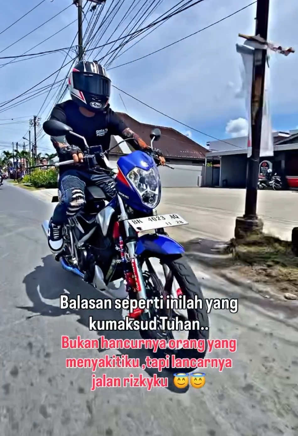 Jangan dendam 🙌🏻#motovlog #qoutes #raider150 #satria150fi_độ_kiểng #satriafumodifikasi 