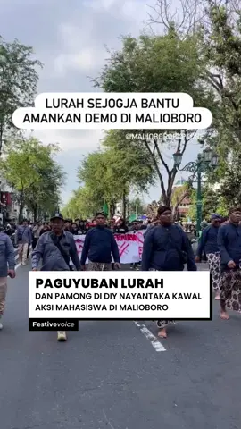 Aksi mahasiswa di kawasan Malioboro hingga depan Gedung DPRD DIY pada Senin (1/9/2025) mendapat perhatian khusus dengan hadirnya Paguyuban lurah dan pamong kelurahan DIY Nayantaka. Mereka kompak mengenakan pakaian adat Jawa seperti surjan, jarik, dan blangkon, menciptakan suasana lebih adem sekaligus menegaskan nilai silaturahmi antara aparat kelurahan dan para mahasiswa. Kehadiran ini bukan hanya simbol budaya, tetapi juga pesan kebersamaan dalam menjaga ketertiban dan kedamaian di ruang publik Yogyakarta. 📹 : @malioboroexplore di Instagram Follow @festivevoice for more up-and-coming content! - #FestiveVoiceFromIndonesia #Festivevoice #Jogja #Malioboro #AksiMahasiswa