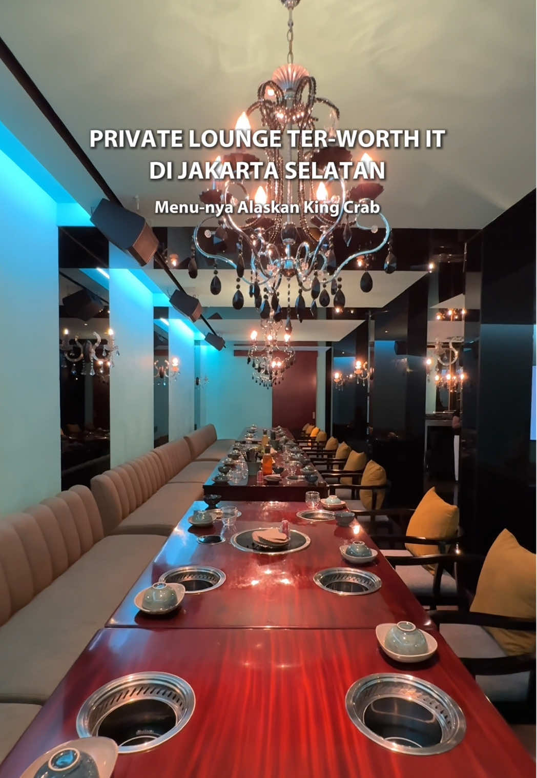 Bisa makan Alaskan King Crab di private room cuma 300k /pax! Bisa karaoke, dj set, dapur pribadi. Lengkap!  #kulinerjakarta #hangtuahsuite #chongqinghotpot #alaskankingcrab #privateroom 