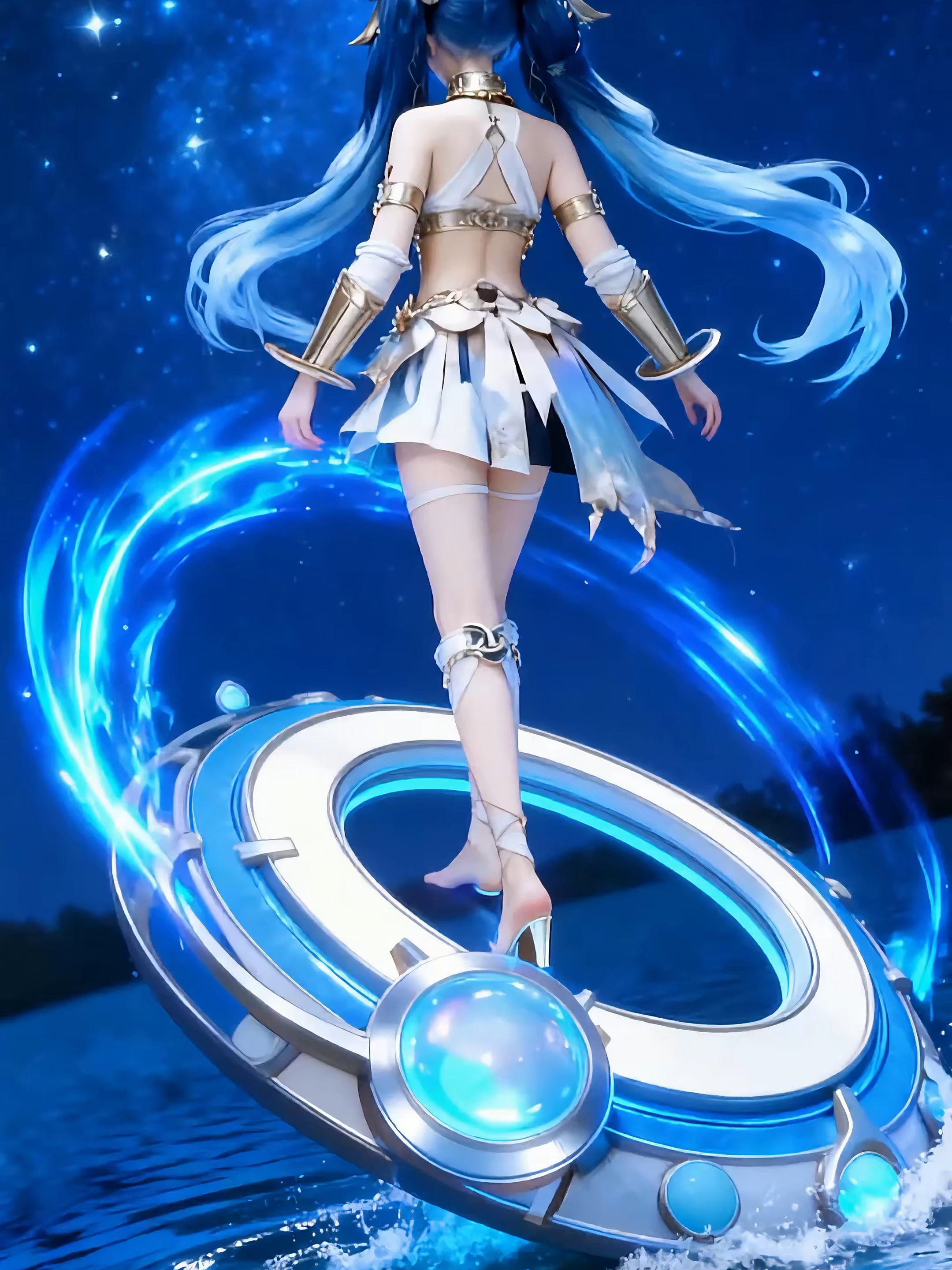 Rover, would you care to share this starry sky with me? #Yuno #WutheringWaves #AnimeGoddess