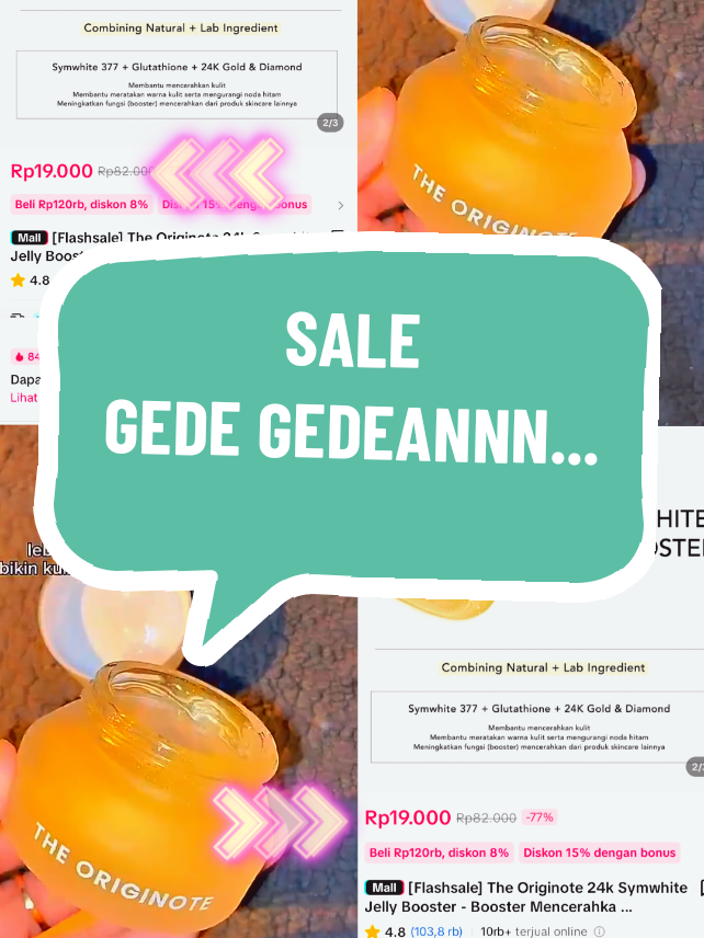 Buruan stock terbatas !!!  #booster  #murah  #promo  #theoriginote  #jellybooster 