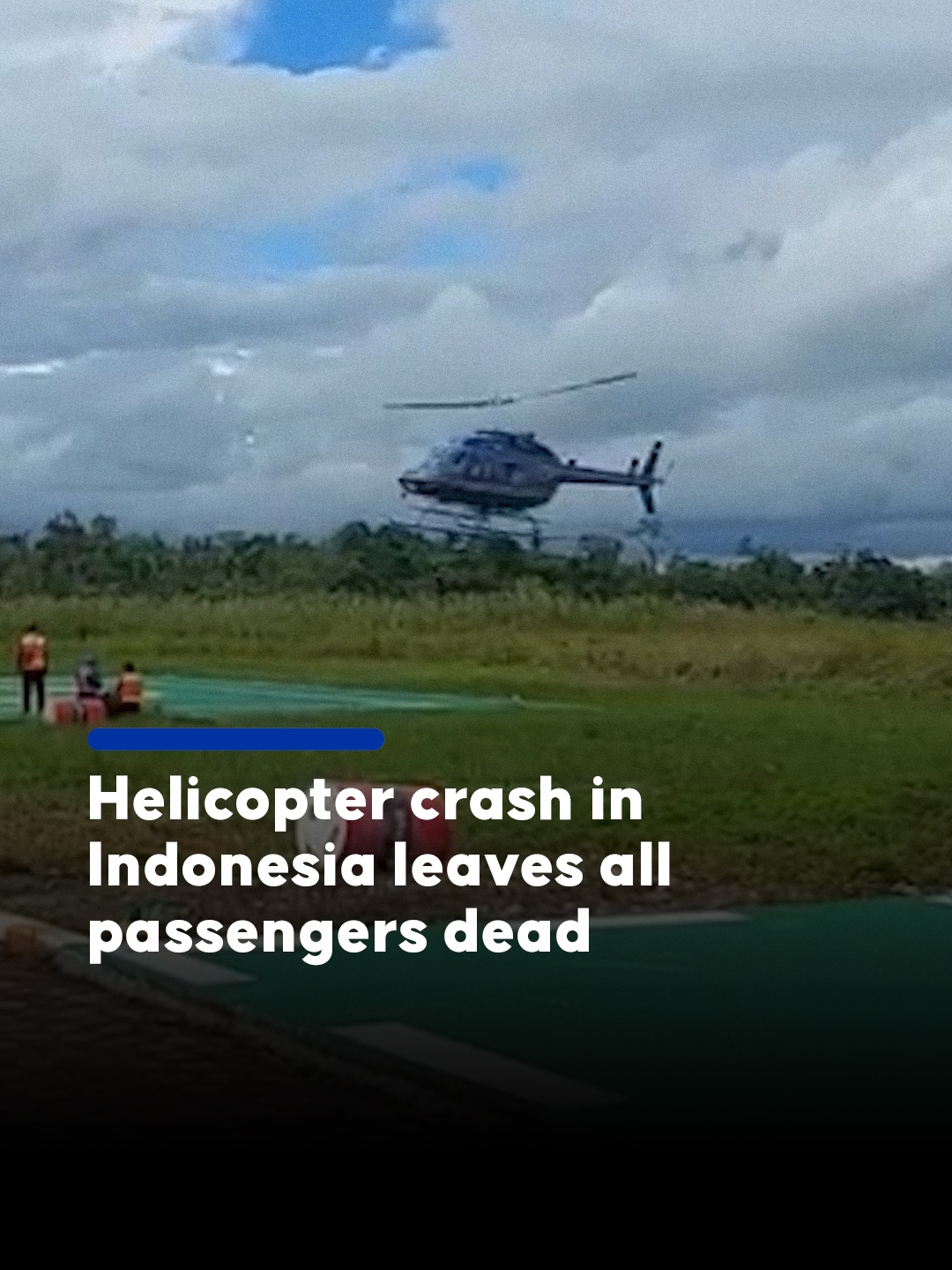 💢 4 people were killed in a helicopter crash in Indonesia 🚁 Rescuers have located the wreckage of a helicopter that crashed in Papua’s mountains #indonesia #papua #helicopter #anadolu #anadoluagency