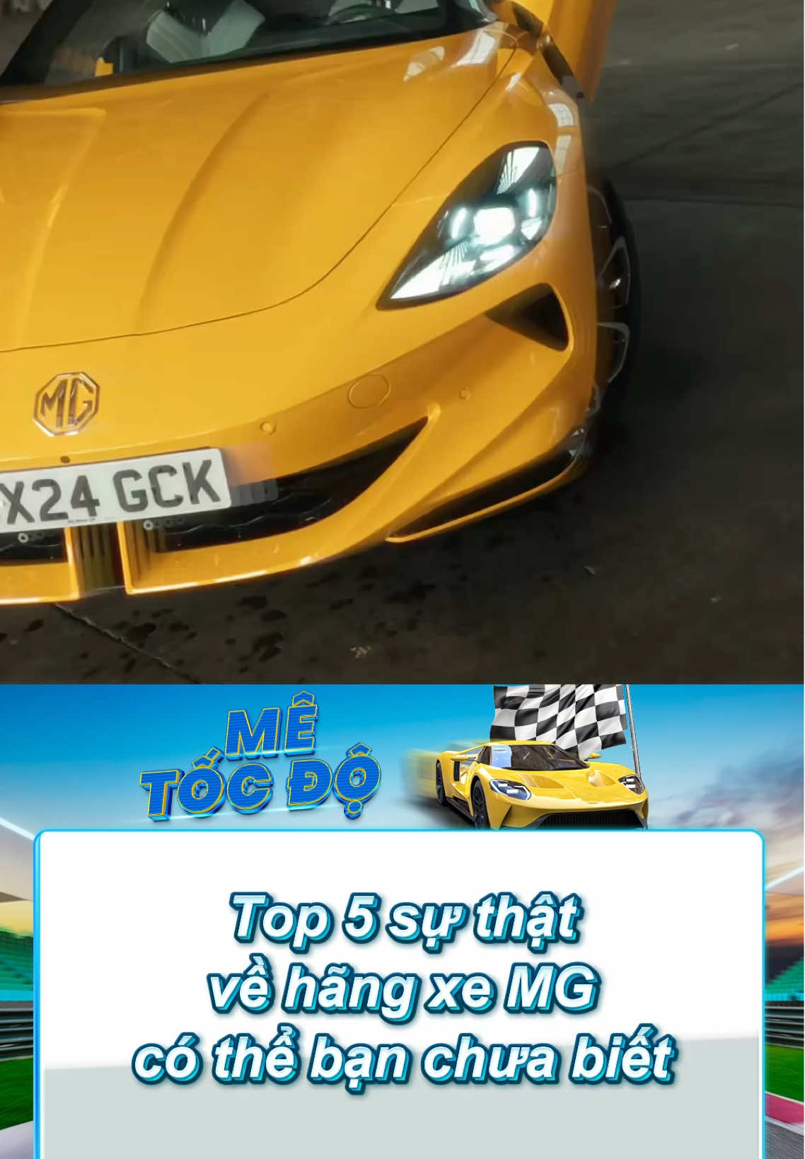 Top 5 sự thật về hãng xe MG có thể bạn chưa biết #car #supercar #sieuxe #fyp #mgcar 