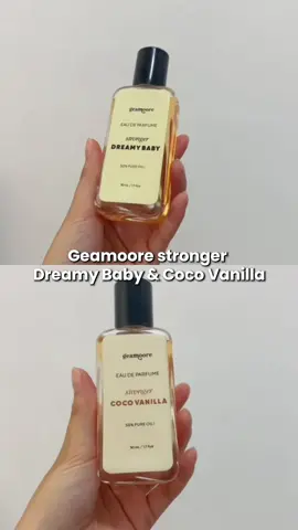 Yang suka aroma manis wajib cobain dreamy baby & coco vanilla dari geamoore ini deh ‼️🤩 #basicclubgeamoore #parfumereccomended #parfumtahanlama #guncang99 #promomakangajian 
