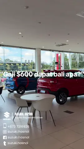 Mau beli? Mudah sahaja! Dokumen diperlukan: • IC • Driving License • Surat pengesahan kerja • Slip gaji 3 bulan Lepas submit, kami uruskan proses bank → loan lulus → boleh ambil kereta. Contact Hasnol.Suzuki | +673 7216926 #suzukibrunei #brunei #trending #viral #fyp