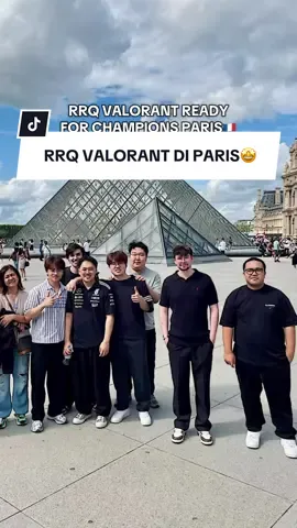 Jalan-jalan di Paris~ 🥐 #teamrrq #vivarrq #rrqvalorant #vctchampions 
