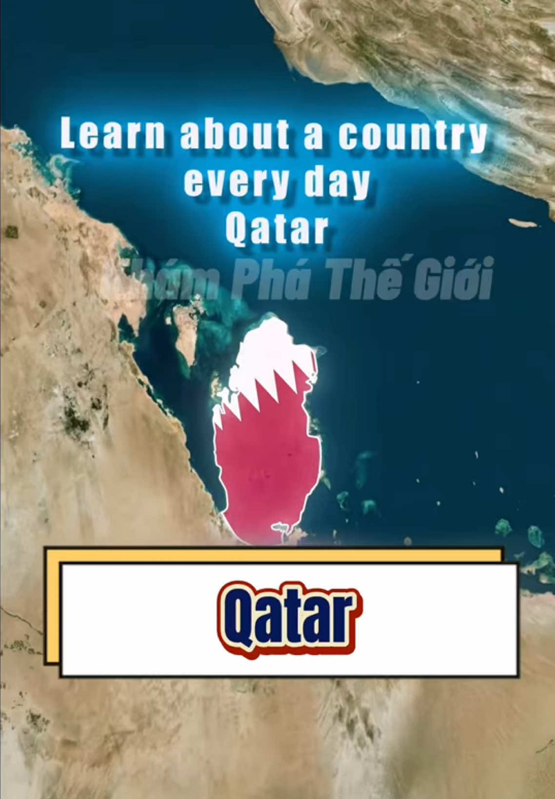 Mỗi ngày tìm hiểu một quốc gia: Qatar 🇶🇦  #kienthucthuvi #Qatar #LearnOnTikTok #khampha #fyp 