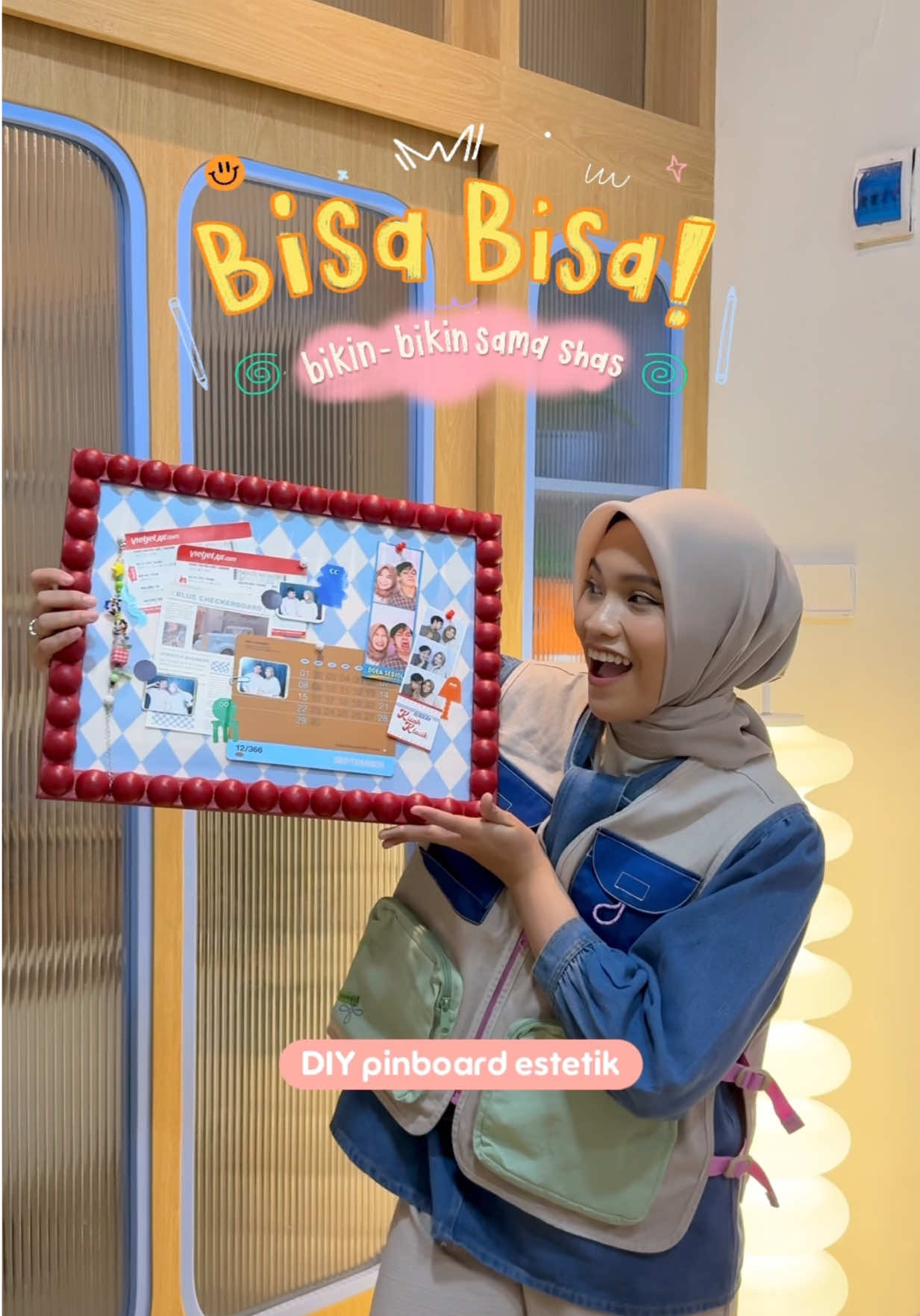 dari barang bekas bisa jadi pinboard yang estetik? Semua ide DIY aku sketsa & eksekusi pake HUAWEI MatePad 11.5! Praktis banget dari gambar, journaling, sampai kerja bisa pakai tablet ini, bikin makin produktif bgt~  #HUAWEIMatePad115 #MateYourWay #tabletkerja 