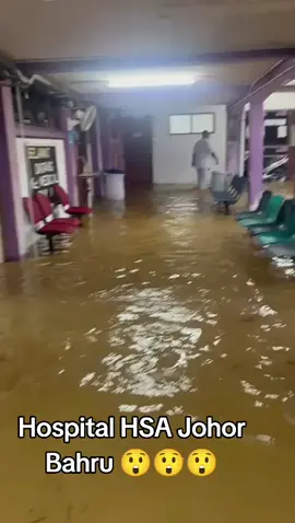 Khabarnya, Hospital 🏥 HSA Johor Bahru dinaiki air ketika ini😲 #1millionviews #news #fyp #viral #follower 