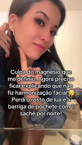 O cortisol estava acabando comigo! Magnésio me salvou dele 😬 #magnesio #harmonizacaofacial #barrigainchada #emagrecimento #inchaço 