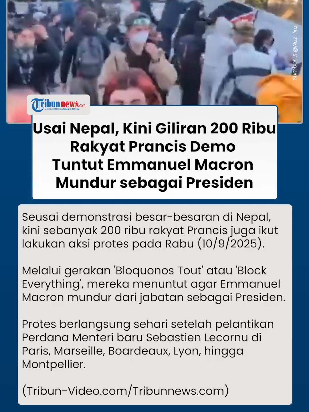 200 Ribu Rakyat Prancis Turun ke Jalan, Desak Emmanuel Macron Mundur dari Jabatan Presiden #prancis #emmanuelmacron #presiden #beritaterkini #tiktokberita