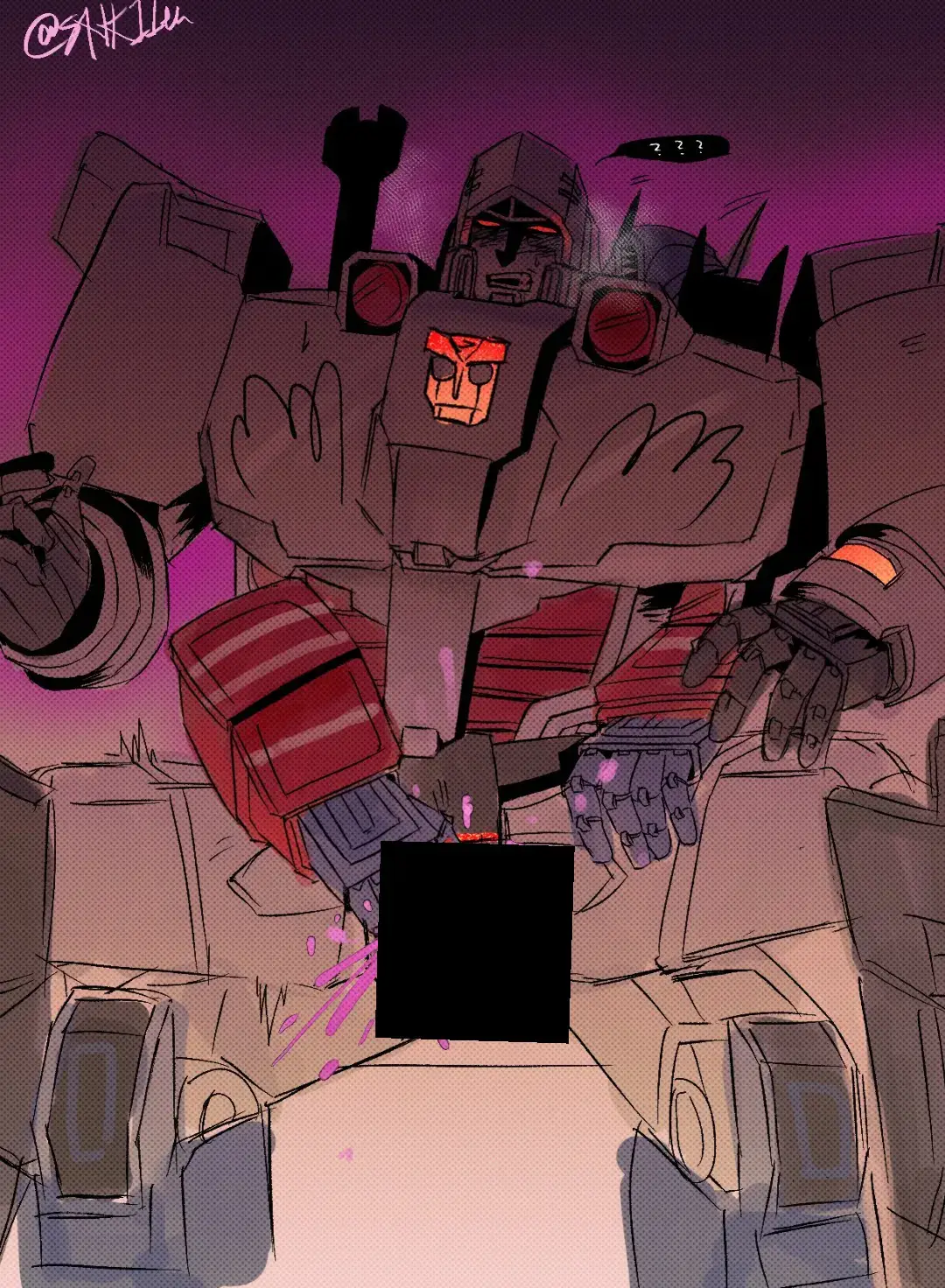 #transformers #optimusprime #megatron  (@Saina_11th/ X )