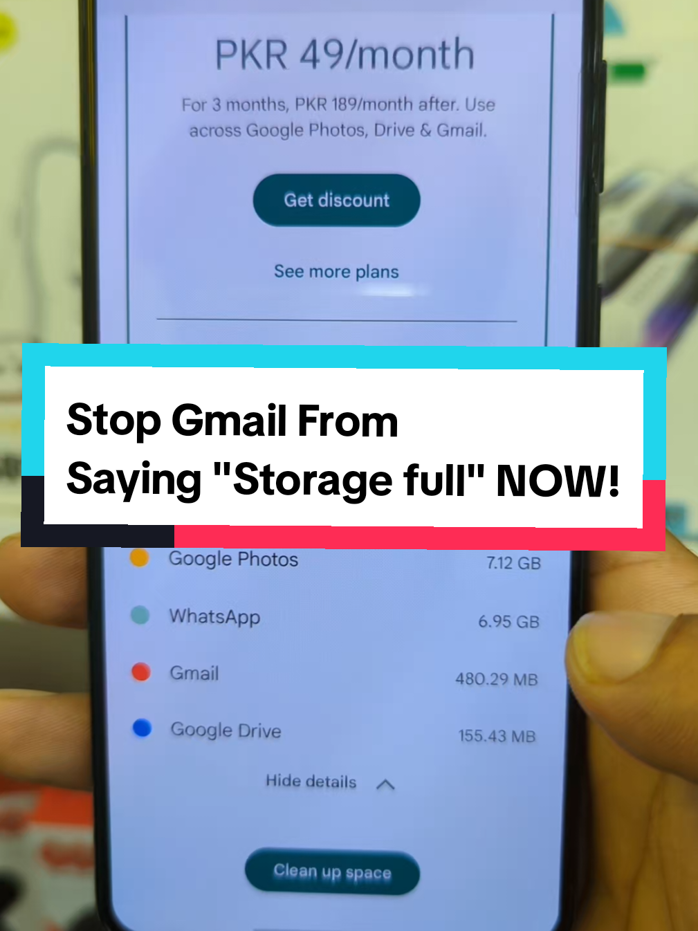 Stop Gmail From Saying 