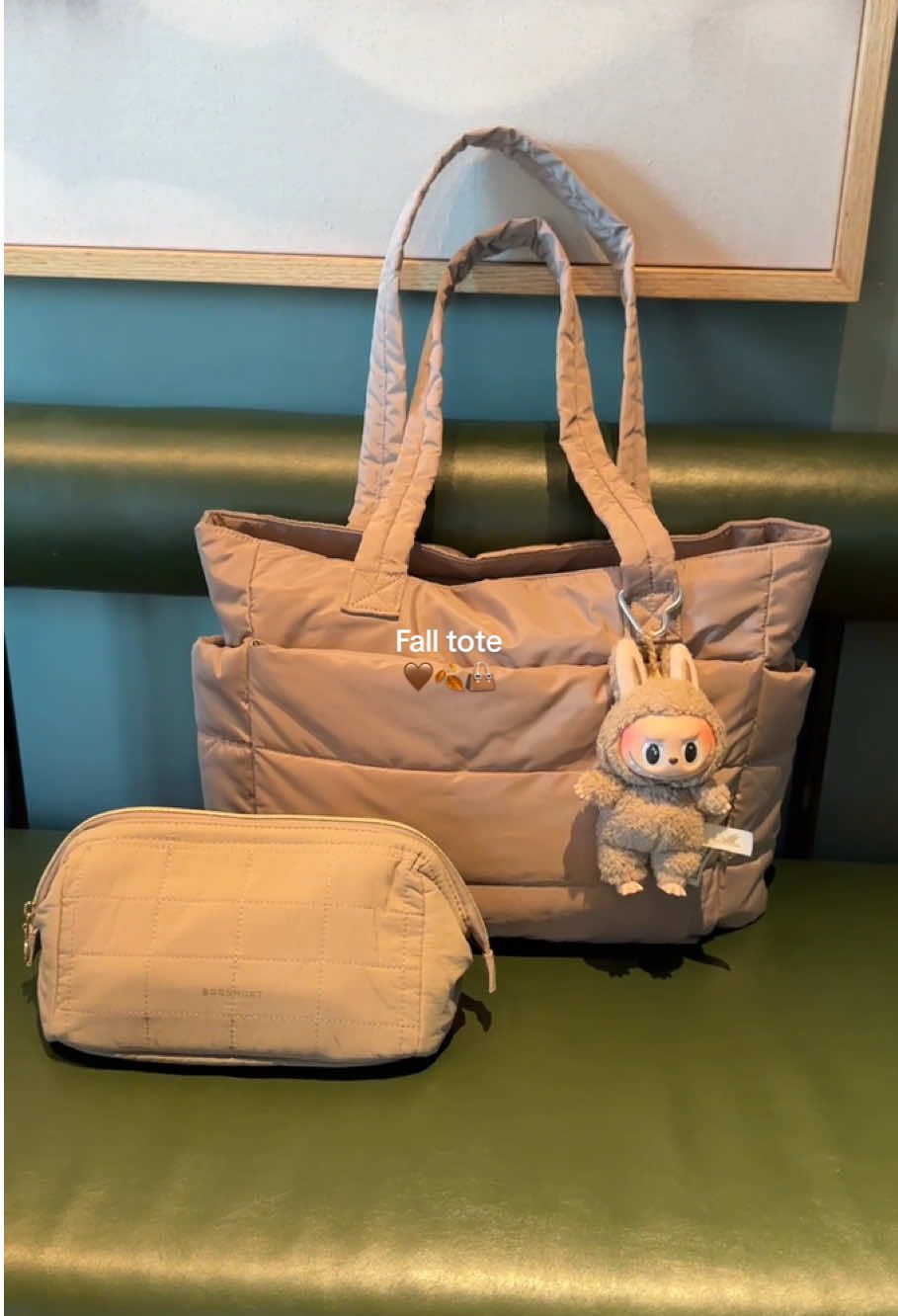 Perfect bag for fall season ✨🤎🍂👜#bagsmart #workbag #fashionfest #fallvibes #totebag 