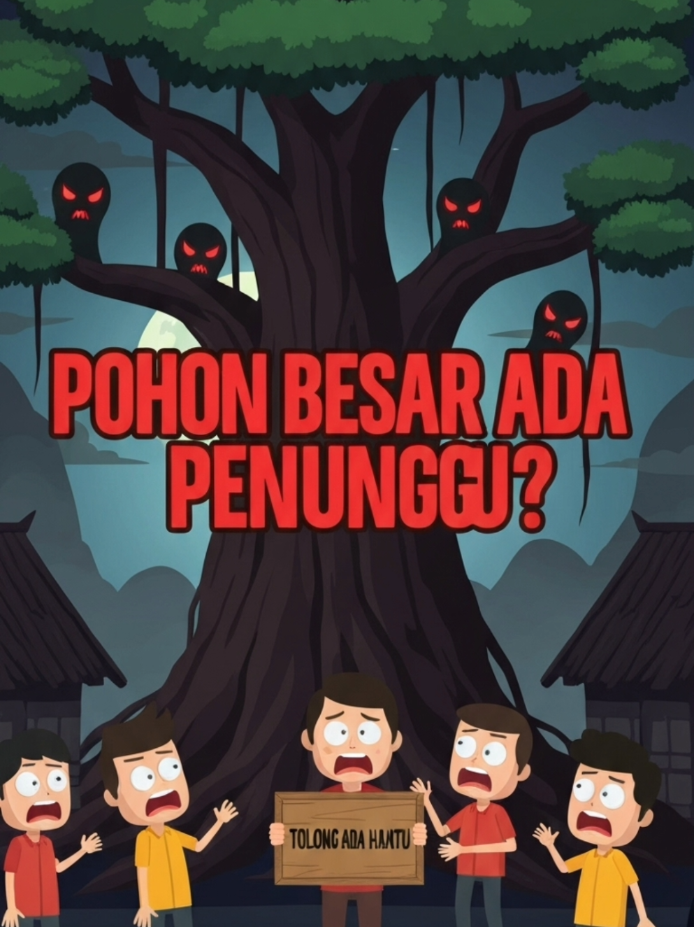 Pernah gak sih lo lewat pohon gede malem-malem terus merinding? Katanya ada penunggunya, mulai dari genderuwo sok cool sampe pocong yang hobi ngeludahin orang. Tapi bro, ternyata semua itu bisa dijelasin pake sains! Dari udara dingin, gas CO₂, sampe otak lo yang suka nge-halu gara-gara pareidolia. Jadi, masih takut sama pohon gede? Atau lebih takut sama cicilan lo yang gede? #mitos #tempatangker #hantu #horror #pohon 