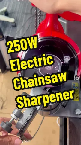 Small  grinder,impressive efficiency,keep your chains sharp#chainsawsharpener #sharpeningmachine #sharpening #grinding #tiktokshop 