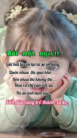 Rồi đến mott ngày giữa hai ta còn lại sự im lặng quên nhau thì khó bên nhau thì không thể #hanhphucmongmanh #imlang #bennhau #damsau #xala 