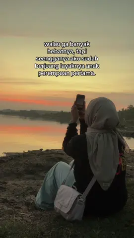 jika keberuntungan tidak berpihak padaku, semoga adik-adikku kelak yang beruntung🤍