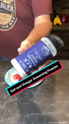 Sea Salt and Vinegar seasoning powder on watermelon 🍉 oh my it’s delicious #saltandvinegar #saltandvinegarseasoning #seasaltandvinegarseasoning #seasoning #saltonwatermelon 
