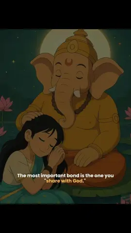 #The most important bond is the one you 