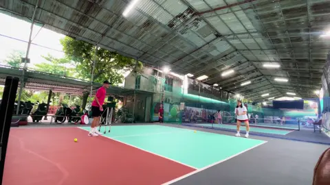 Drive back hand cho ng mới cầm vợt buổi thứ 3 😍 #xuhuong #pickleball #vairal #coaching 