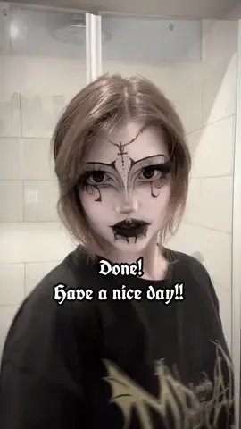 Just trust the process  #gothmakeup#gothmakeuptutorial #goth #videoviral #gothic 