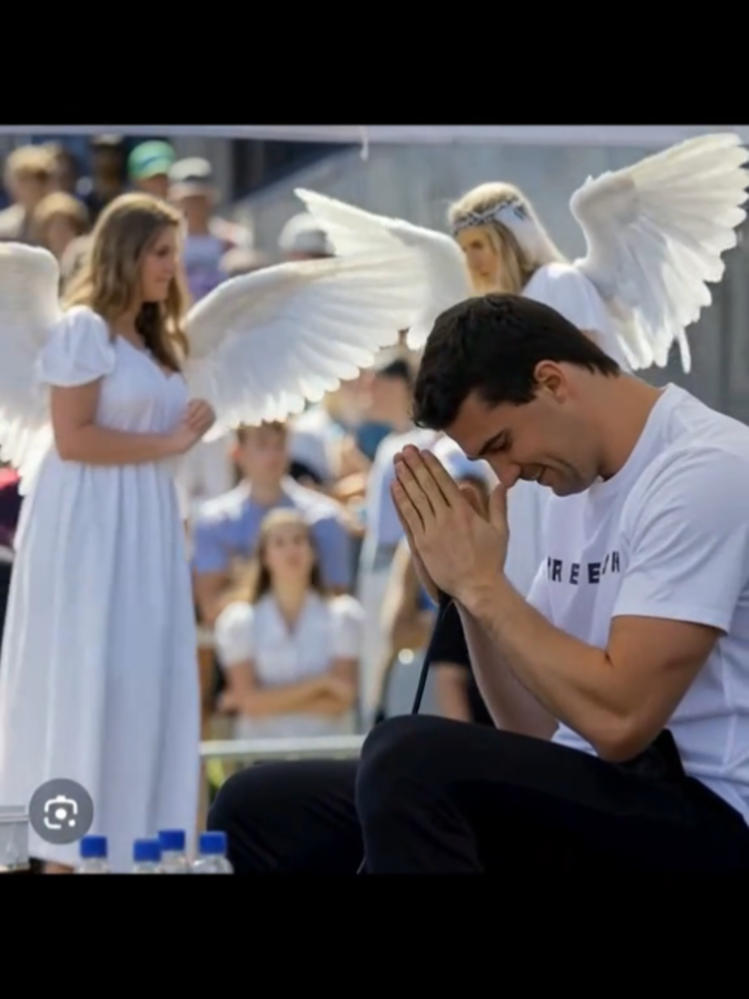 RIP CHARLIE KIRK.   ANGELS WERE WITH YOU.   JESUS CHRIST WAS WAITING.  #charliekirkspeech #charliekirk #jesuschrist  AI GENERATED 