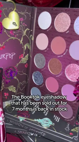 It’s back finally! @ColourPop Cosmetics shadow of secrets shadow #eyeshadow #CPShadowOfSecrets #colourpopcosmetics #shadowofsecrets #eyeshadowpalette #tiktokshopnewarrivals #backinstock #affordablemakeup #BookTok 