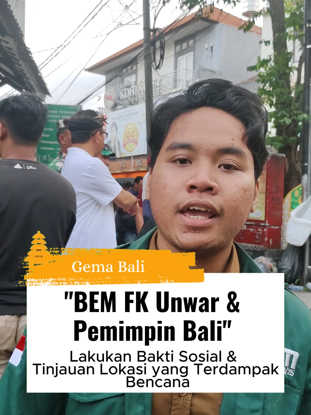 Hari ini, Ketua BEM Fakultas Kedokteran Universitas Warmadewa turut serta dalam kegiatan bakti sosial dan peninjauan langsung ke lokasi terdampak banjir bersama Wali Kota dan Gubernur Bali. #gemabali #fyp #viral #bali #klungkung #buleleng #jembrana #bangli #denpasar #singaraja #negara #gianyar #berita #banjir #walikota #gubernurbali #wayankoster