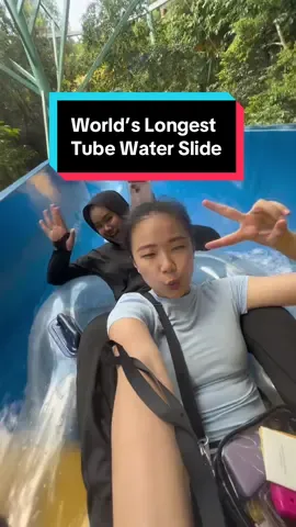 Did you know that the World’s Longest Tube Waterslide is over 1km long? 😱 Did you also know that ESCAPE Penang holds a whopping 4 Guinness World Records?? 🤯 #klookmy #escapepenang #penang