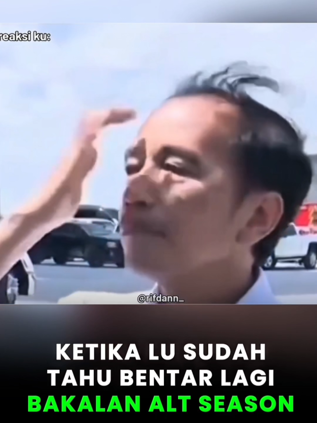 Reaksi lu  #cryptowave #cryptonews #crypto #altseason #bullrun 
