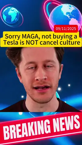 😤Sorry MAGA, not buying a Tesla is NOT cancel culture #news #Tesla #cancelculture #MAGA #USnews