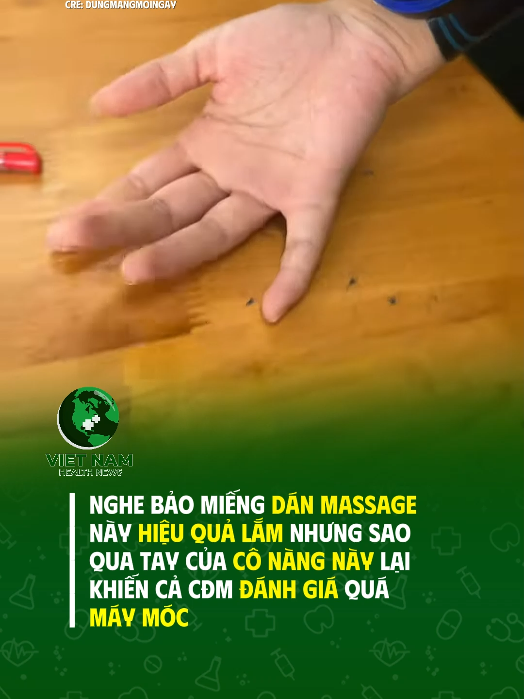 Miếng dán này hiệu quả nha #vnhealthnews #tiktoknews