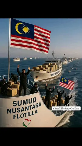 بِسْمِ ٱللّٰهِ ٱلرَّحْمٰنِ ٱلرَّحِيمِ Alhamdulillah pelayaran telah pon bermula... semoga Allah sentiasa melindungi dan membuka seluasnya jalan untuk masuk ke Ghazza Amin 🤲🏻🕊️🍉 بِسْمِ ٱللّٰهِ ٱلرَّحْمٰنِ ٱلرَّحِيمِ وَجَعَلۡنَا مِنۢ بَيۡنِ أَيۡدِيهِمۡ سَدّٗا وَمِنۡ خَلۡفِهِمۡ سَدًّا فَأَغۡشَيۡنَٰهُمۡ فَهُمۡ لَا يُبۡصِرُونَ ٩  