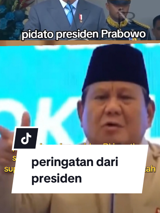 #peringatankerasdaripresiden#terutamauntuk paraelitpemerintah
