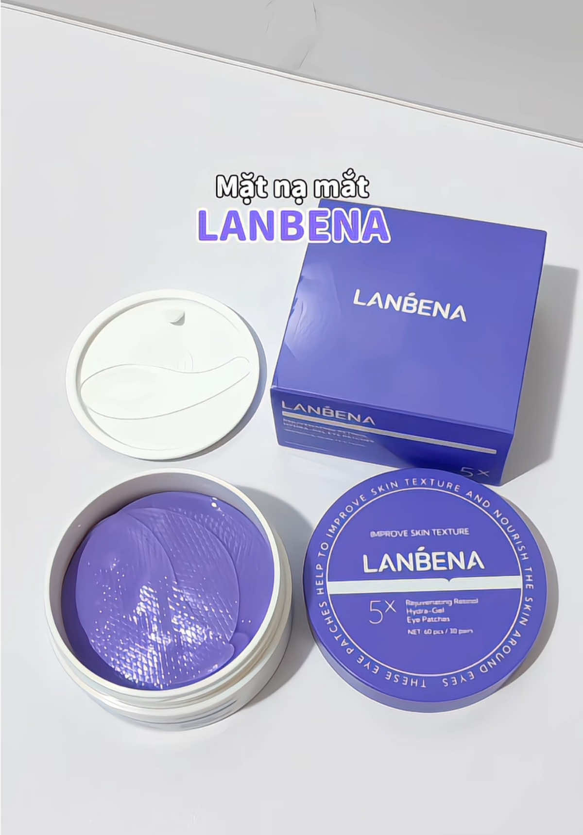 Chân ái cho mấy bà cú đêm 💜✨ #xuhuong #review #lanbena #lanbenaeyemask #skincare 