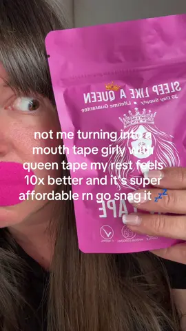 The Queen Mouth Tape is designed to promote better sleep by gently supporting nasal breathing overnight. With its skin-safe adhesive and comfortable fit, it helps reduce snoring and improve rest quality. Loved by wellness enthusiasts everywhere, it’s the simple bedtime essential for waking up refreshed and energized. 🌙✨ #mouthtape #tiktokshopcreatorpicks #tiktokshopdeals #queenmouthtape #sleep  Grab this deal before it’s gone! Tik Tok deal Tik Tok flash sale.    Disclaimer: Final price, shipping costs, coupons, and discounts may vary and are subject to change at any time. Offers shown in this video may not reflect the most current pricing. Always refer to the official TikTok Shop product listing for accurate and up-to-date information before purchasing. Video posted on 9/11/25
