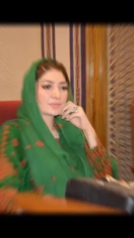 member of provincial assembly Farah Azeem Shah #chairpersonemaanpakistan 